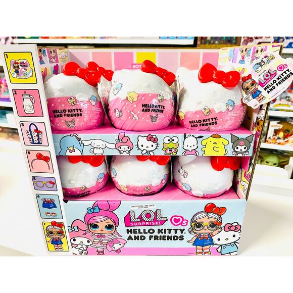 L.O.L Surprise Loves Hello Kitty & Friends Tots Core Characters Mystery Ball - Picture 3 of 3